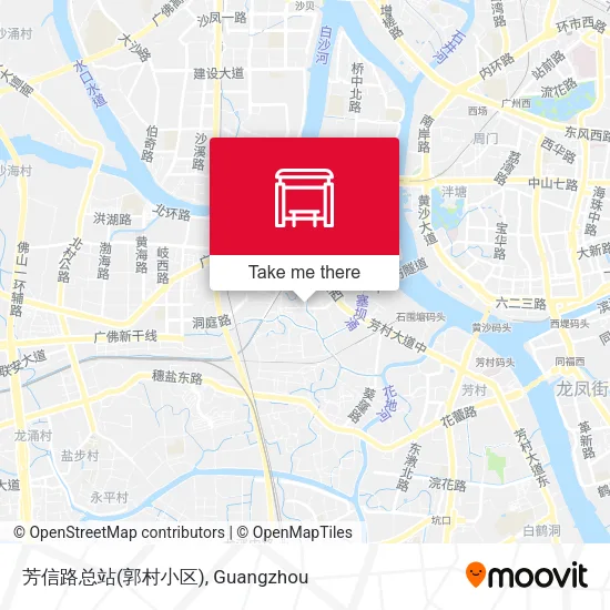 芳信路总站(郭村小区) map