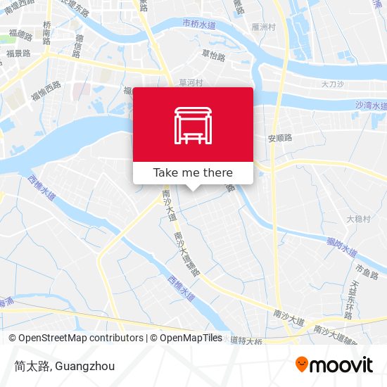 简太路 map