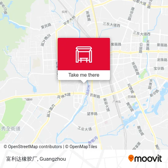 富利达橡胶厂 map