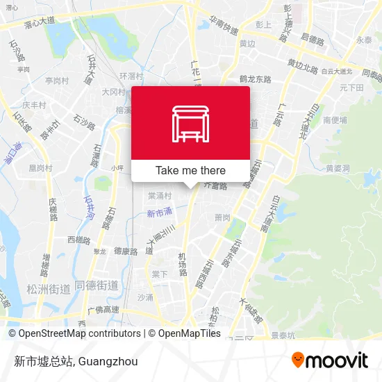 新市墟总站 map