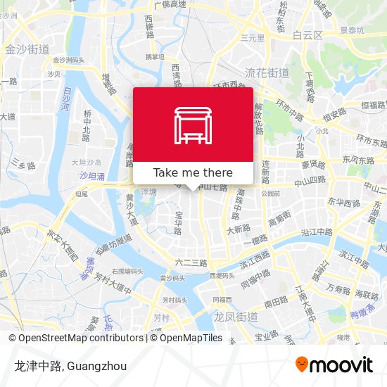 龙津中路 map