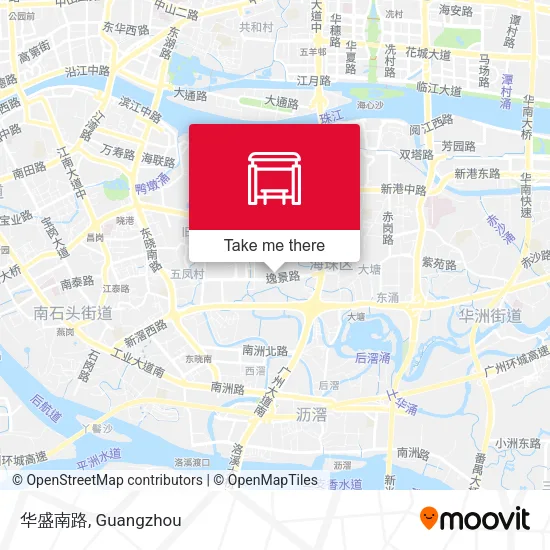 华盛南路 map