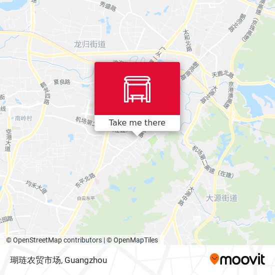 瑚琏农贸市场 map