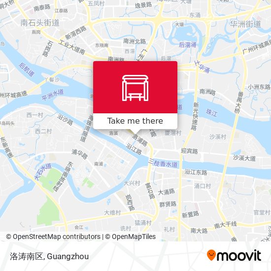 洛涛南区 map