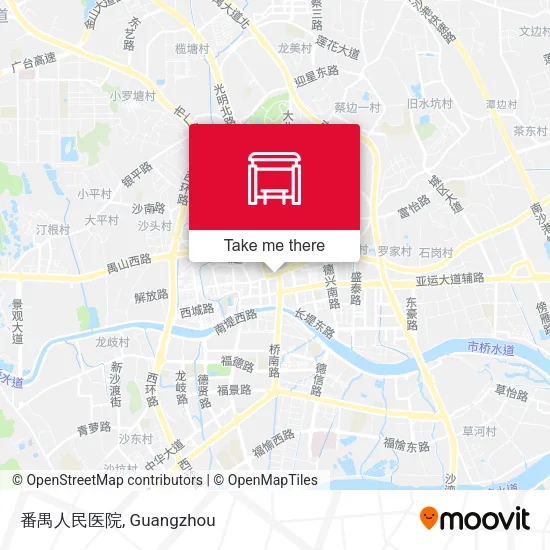 番禺人民医院 map