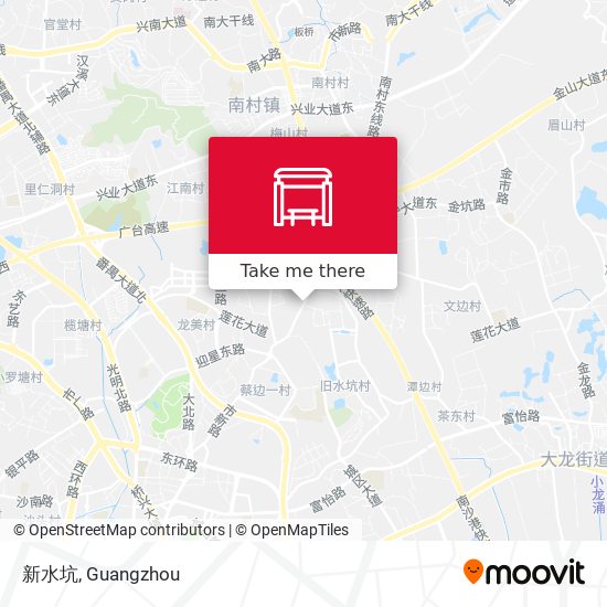 新水坑 map