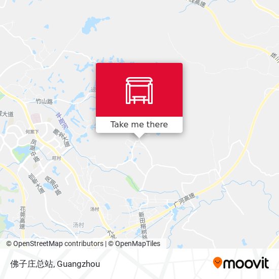 佛子庄总站 map