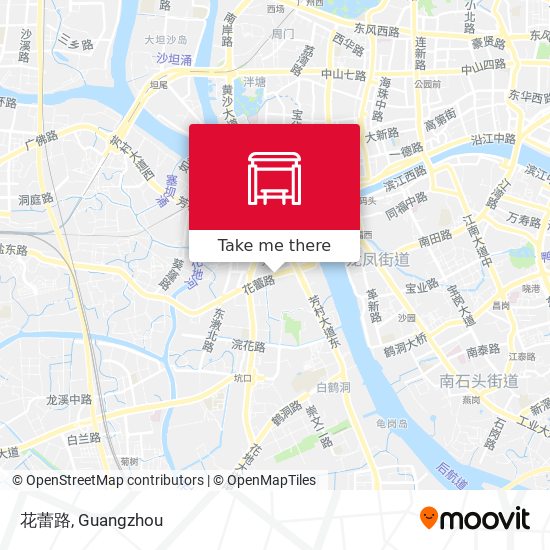 花蕾路 map