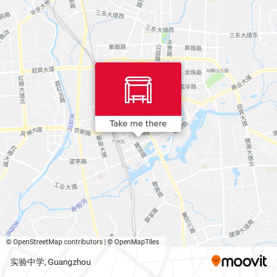 实验中学 map