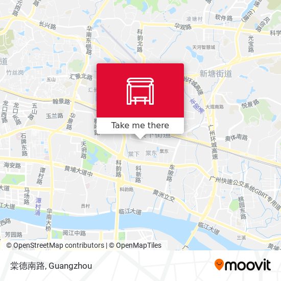 棠德南路 map