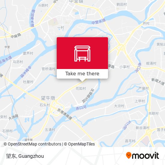 望东 map