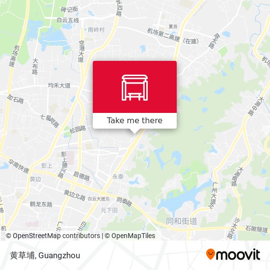 黄草埔 map