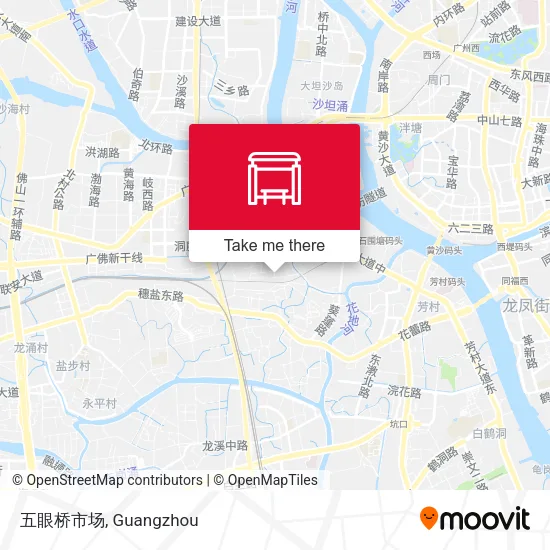 五眼桥市场 map