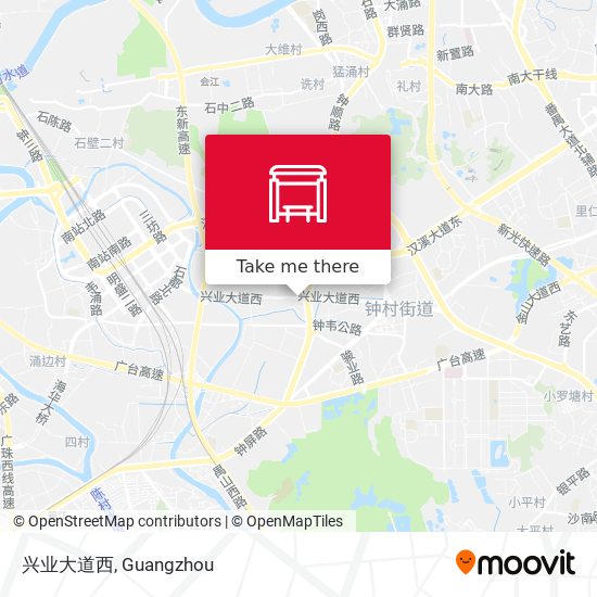 兴业大道西 map