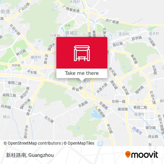 新桂路南 map