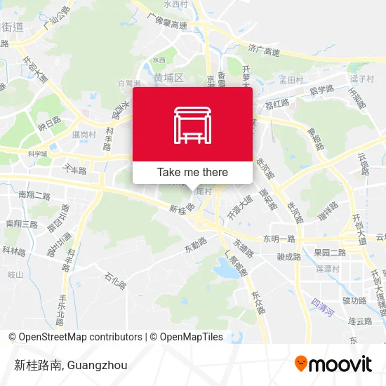 新桂路南 map