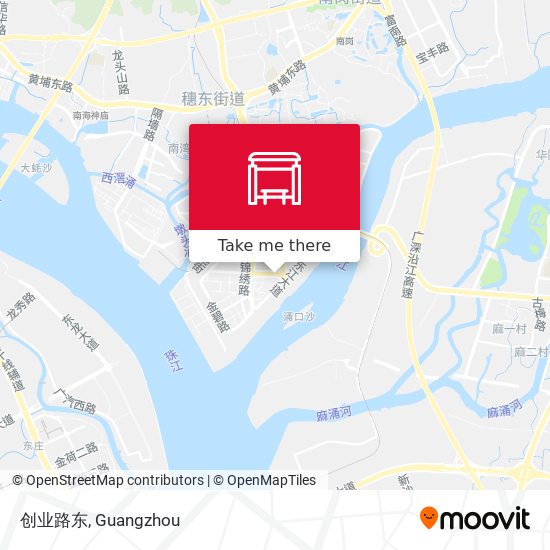 创业路东 map
