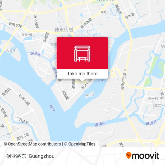 创业路东 map