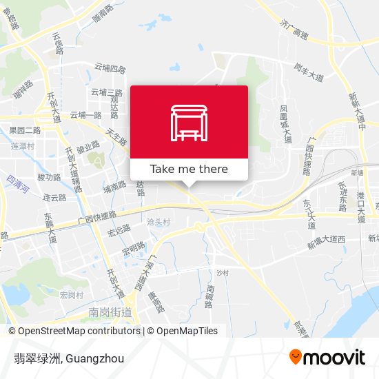 翡翠绿洲 map