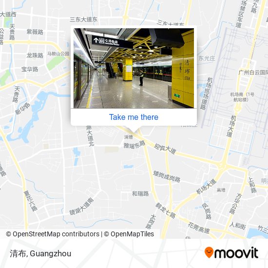 清布 map