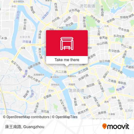 康王南路 map