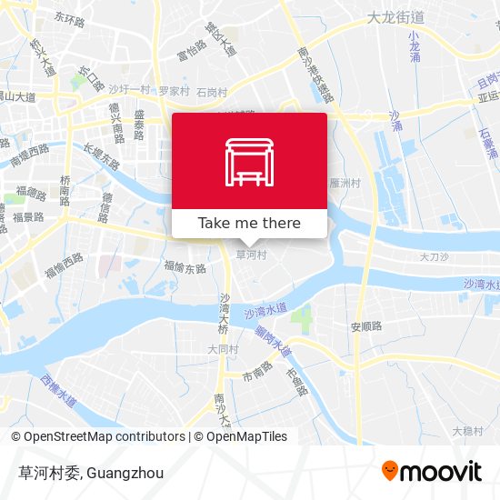 草河村委 map