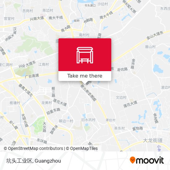 坑头工业区 map