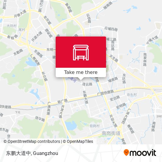 东鹏大道中 map