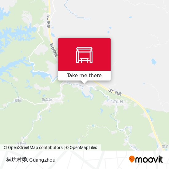 横坑村委 map