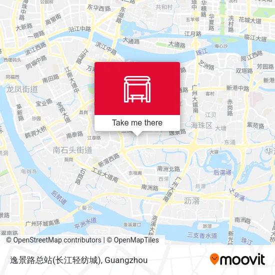 逸景路总站(长江轻纺城) map