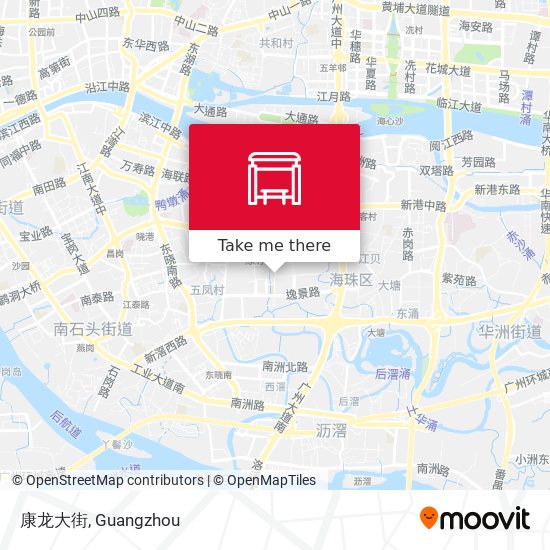 康龙大街 map