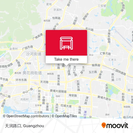 天润路口 map
