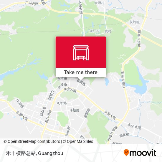 禾丰横路总站 map