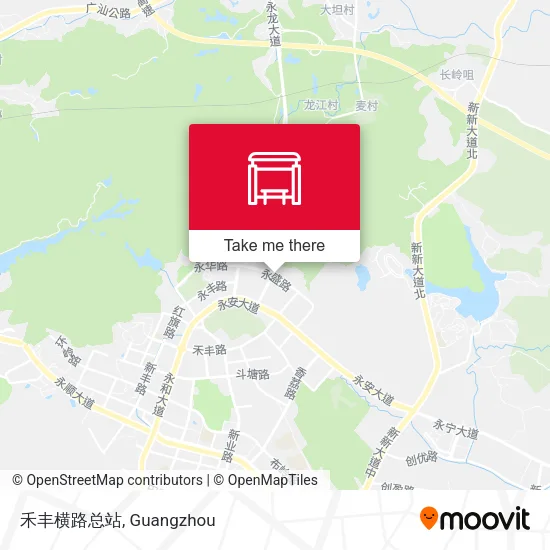 禾丰横路总站 map