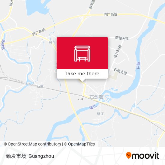 勤发市场 map