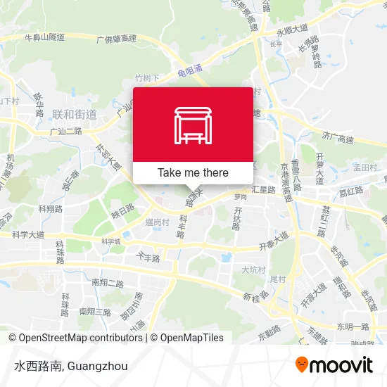 水西路南 map
