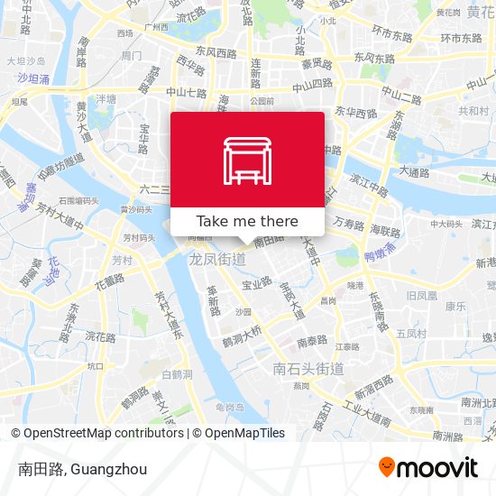 南田路 map