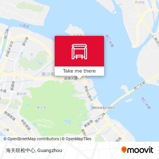 海关联检中心 map