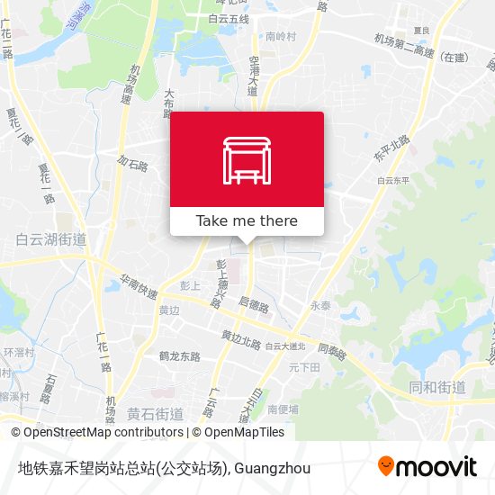 地铁嘉禾望岗站总站(公交站场) map