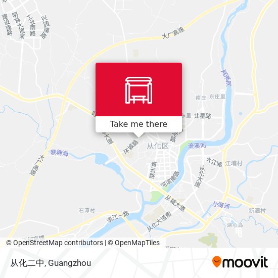 从化二中 map