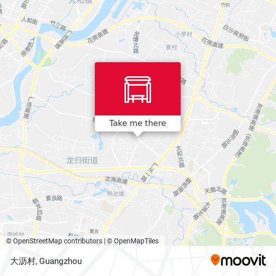 大沥村 map