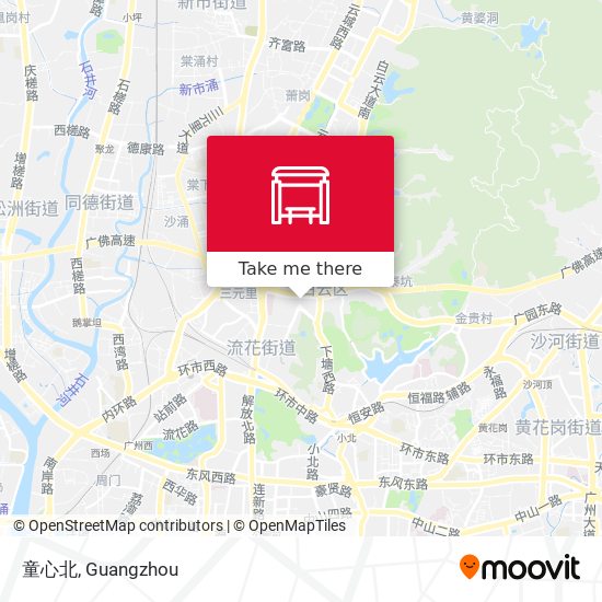 童心北 map