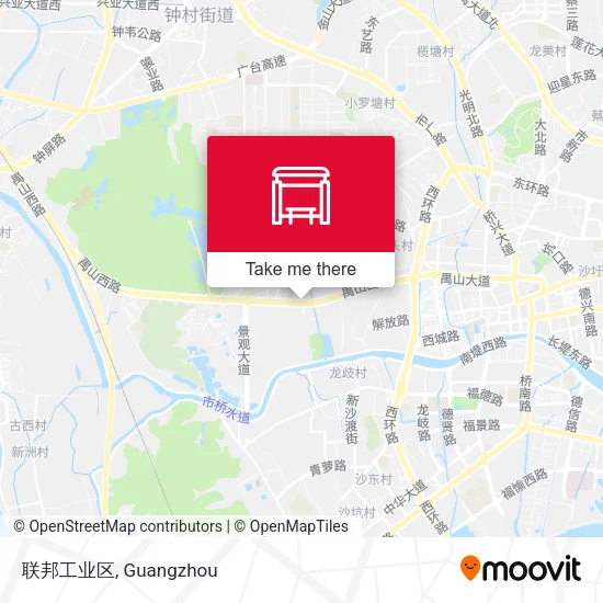 联邦工业区 map