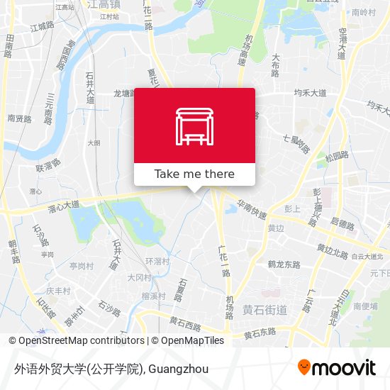 外语外贸大学(公开学院) map