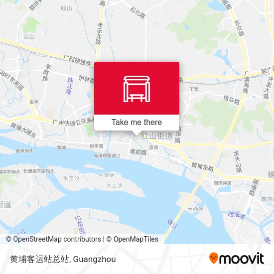 黄埔客运站总站 map