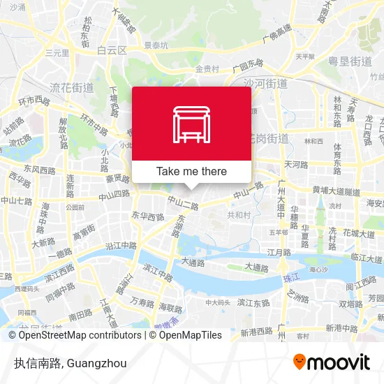 执信南路 map