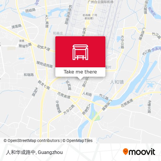 人和华成路中 map