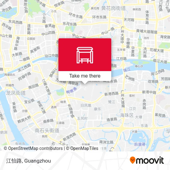 江怡路 map