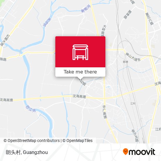 朗头村 map