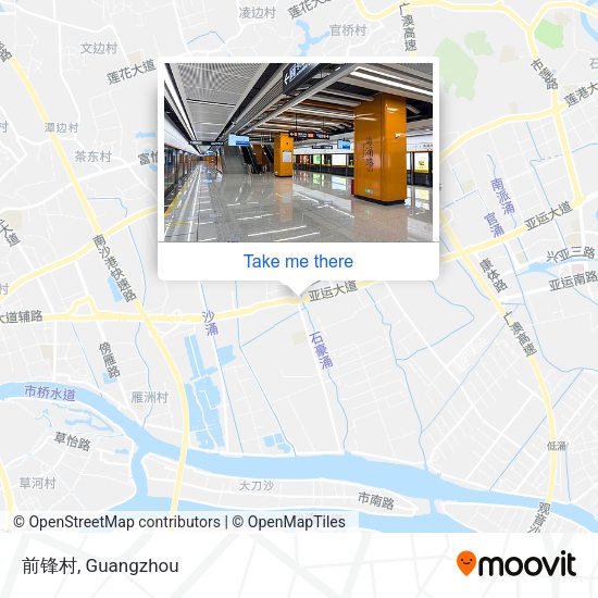 前锋村 map